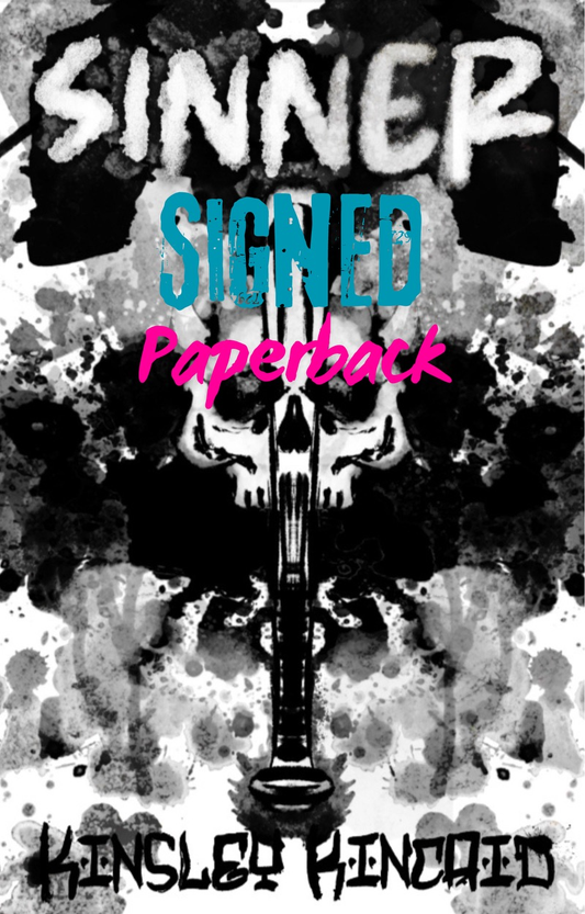 SIGNED Paperback - Sinner