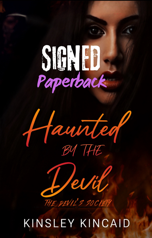 SIGNED Paperback - Haunted by the Devil